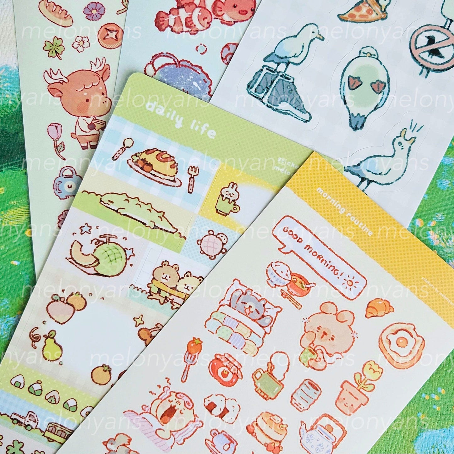 Fish Sticker Sheet