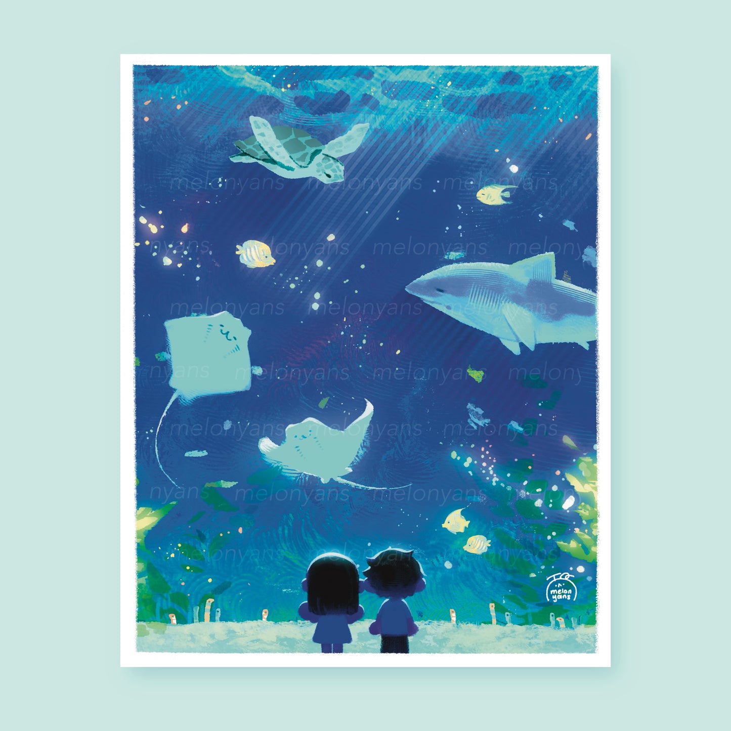 Starry Seas Print