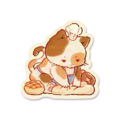 Bakery Cat Sticker