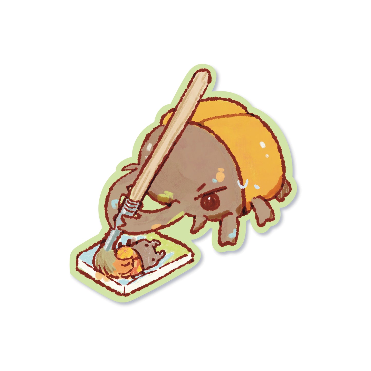 Artist Beetle Sticker