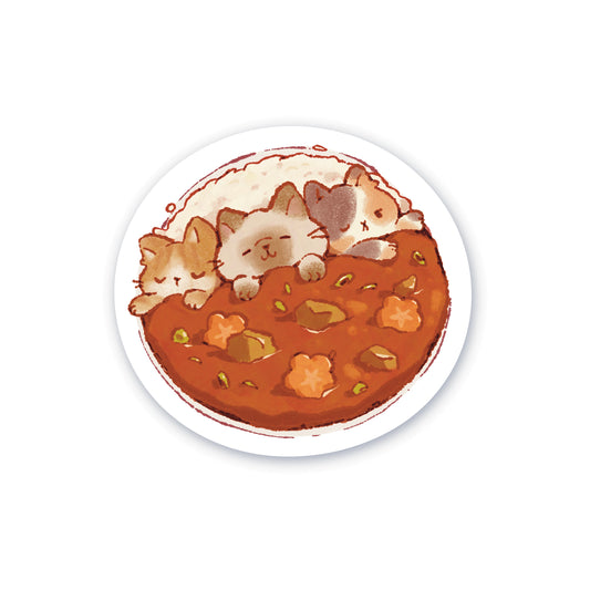 Catsu Curry Sticker