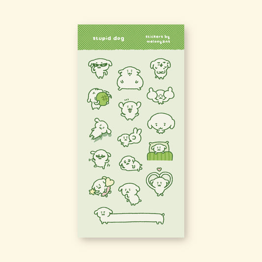 Weird Dog Sticker Sheet