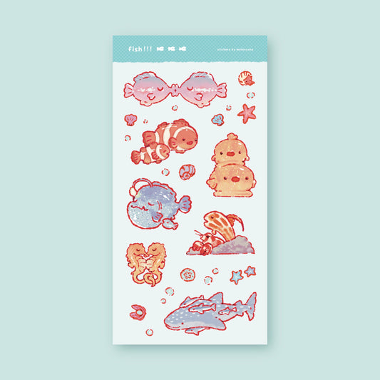 Fish Sticker Sheet