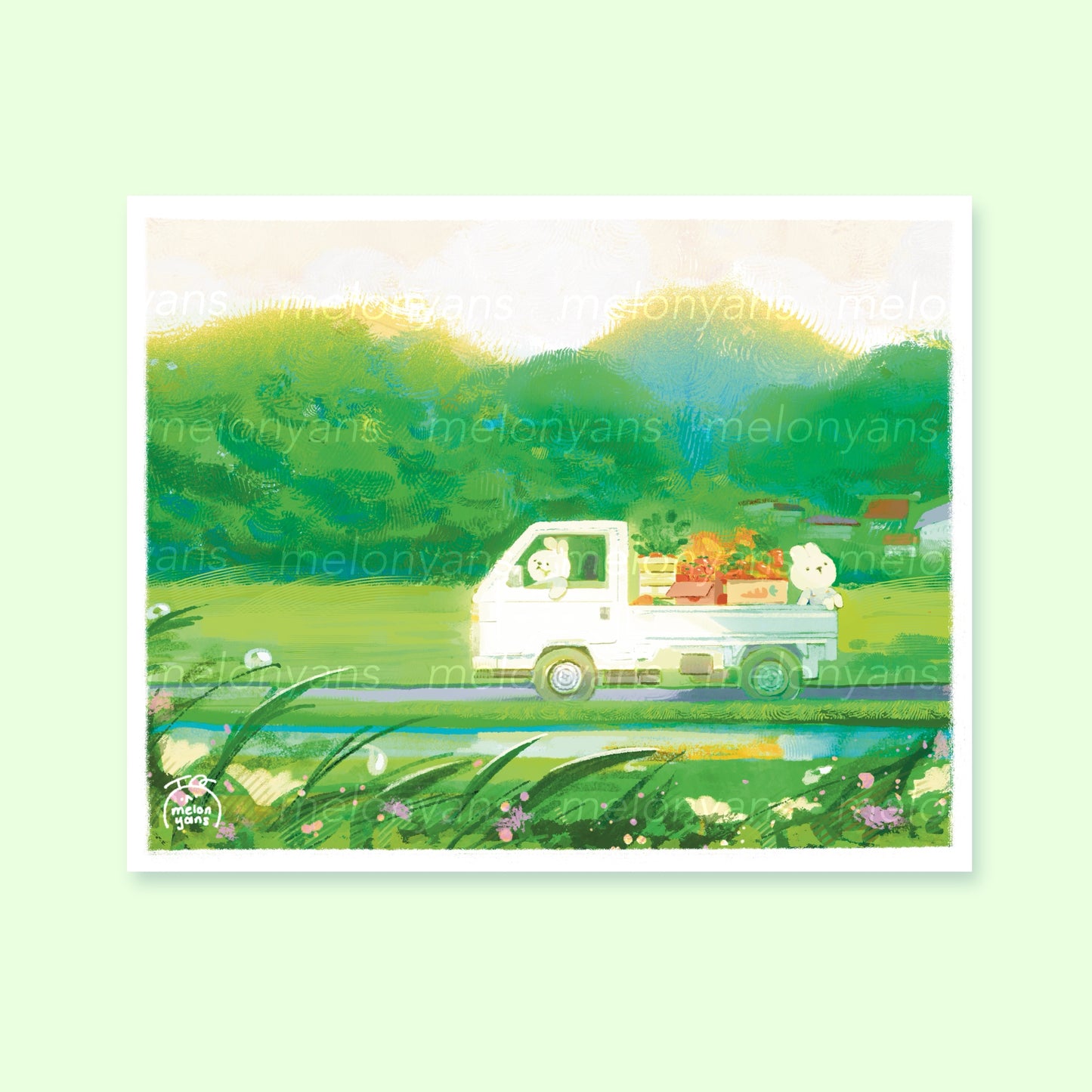 Morning Harvest Print