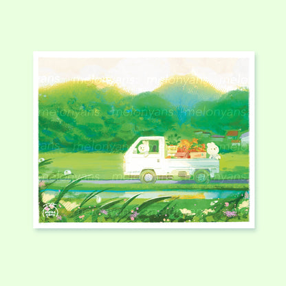 Morning Harvest Print