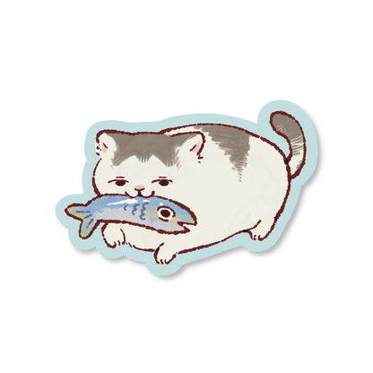 Little Chunky Cat Sticker