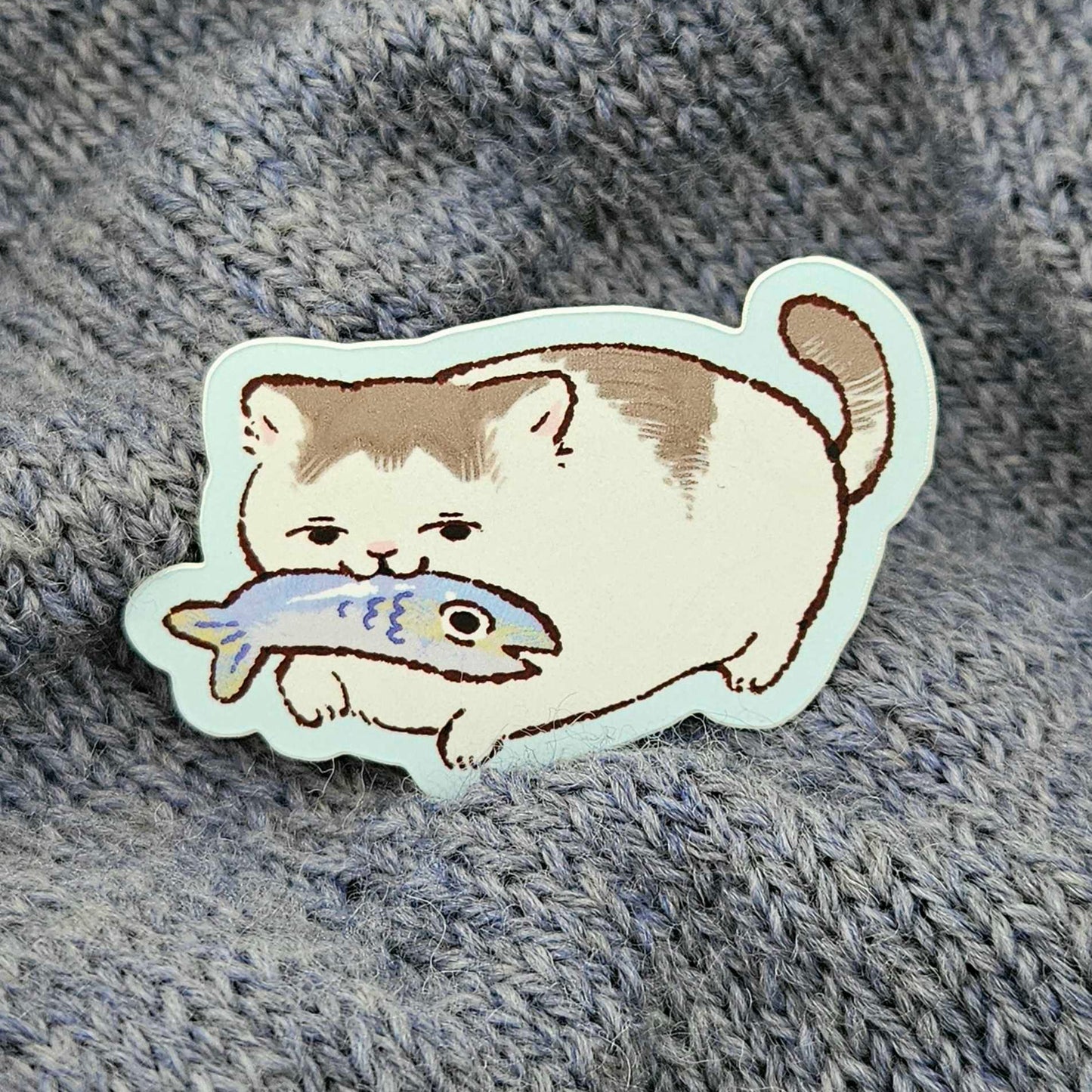 Little Chunky Cat Sticker