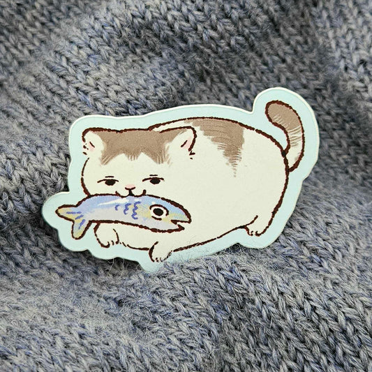 Little Chunky Cat Sticker