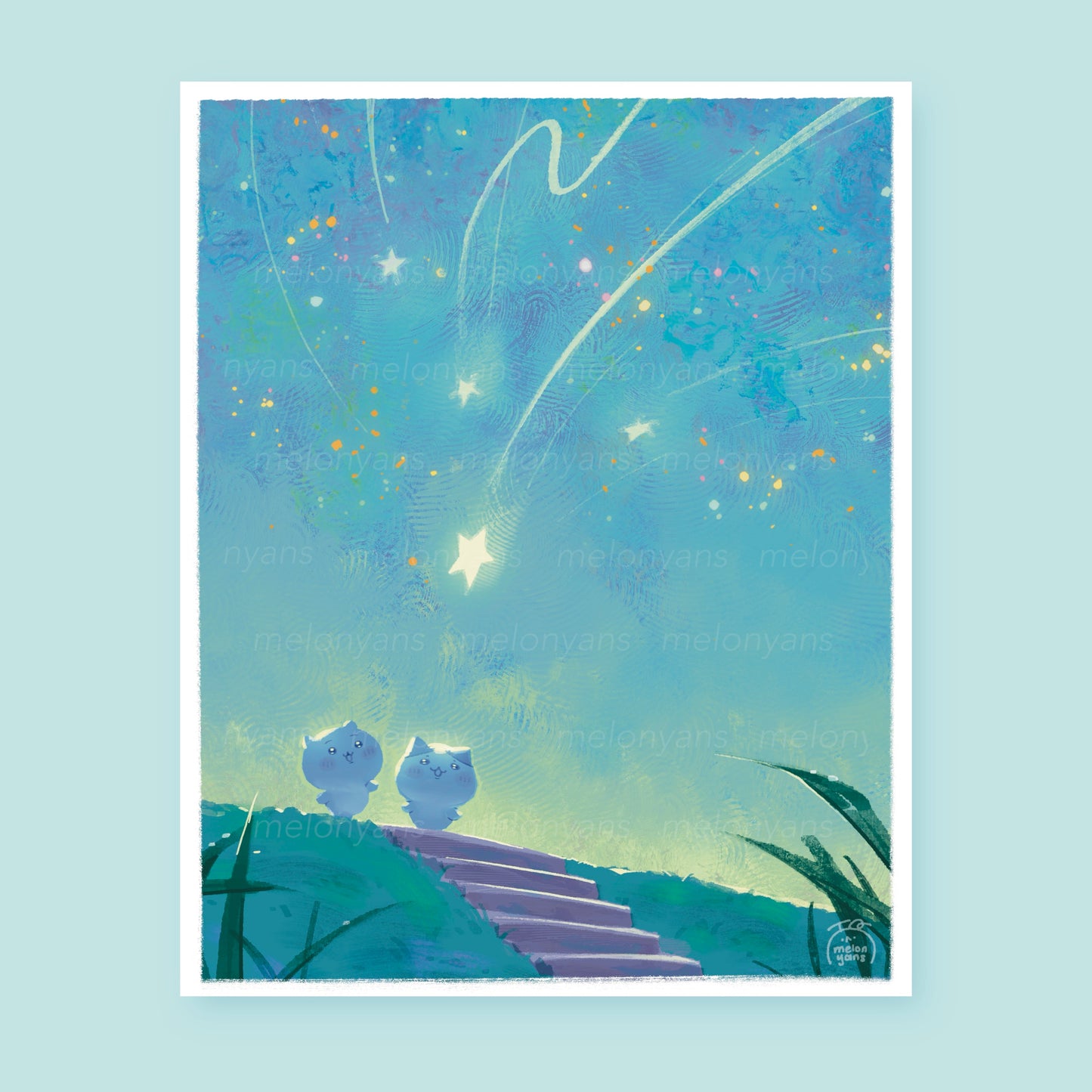 Falling Stars Print
